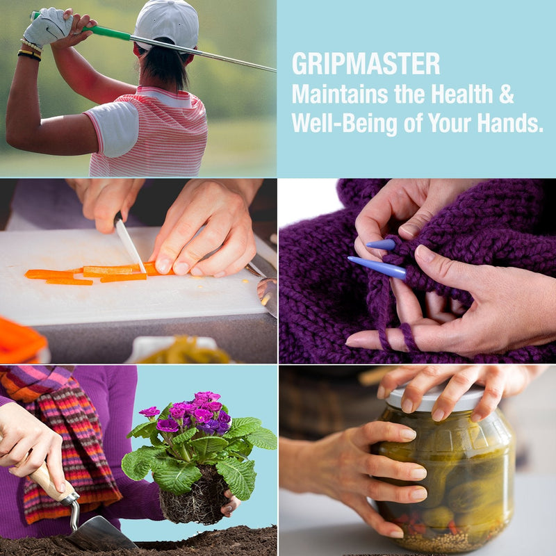[Australia] - Prohands Gripmaster Rehab Hand Exerciser, Finger Exerciser (Hand Grip Strengthener), Spring-Loaded, Finger-Piston System, Added Palm Cushion, (5 lb Medium Tension, Green-Gripmaster Rehab) 5 Pound (Medium Tension) Green - Gripmaster Rehab 