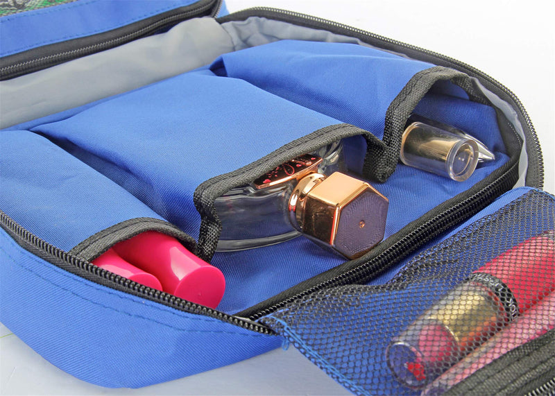 [Australia] - Sechunk Waterproof Travel Toiletry Bags Hanging Multi-function Cosmetic Bag Makeup Bag for Women N_red 