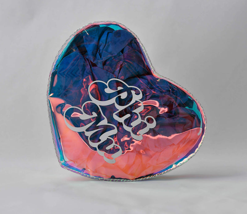 [Australia] - Phi Mu Heart Shaped Makeup Bag 