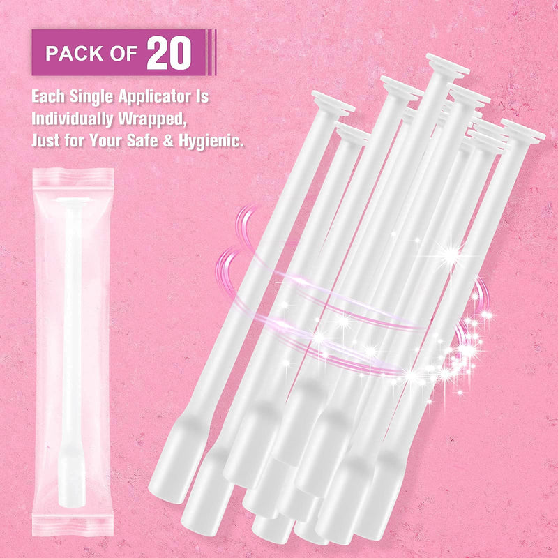 [Australia] - Nieteyrue Disposable Women Applicators (20 Packs) & Suppositories for Women (18 PCS) -- Support Feminine Health 