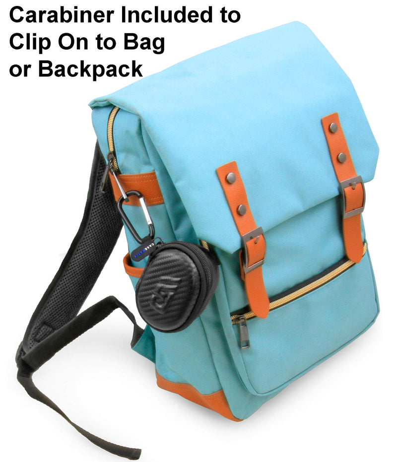 [Australia] - Casematix Travel Case Compatible with Fingertip Pulse Oximeter Blood Oxygen Saturation Monitor - Includes Carry CASE ONLY 
