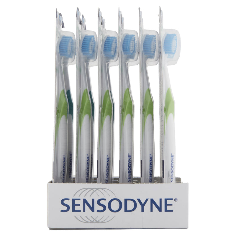[Australia] - Sensodyne Sensitive Toothbrush Multipack, Daily Care Manual Toothbrush with Soft Bristles , Pack of 12 Daily Care x12 