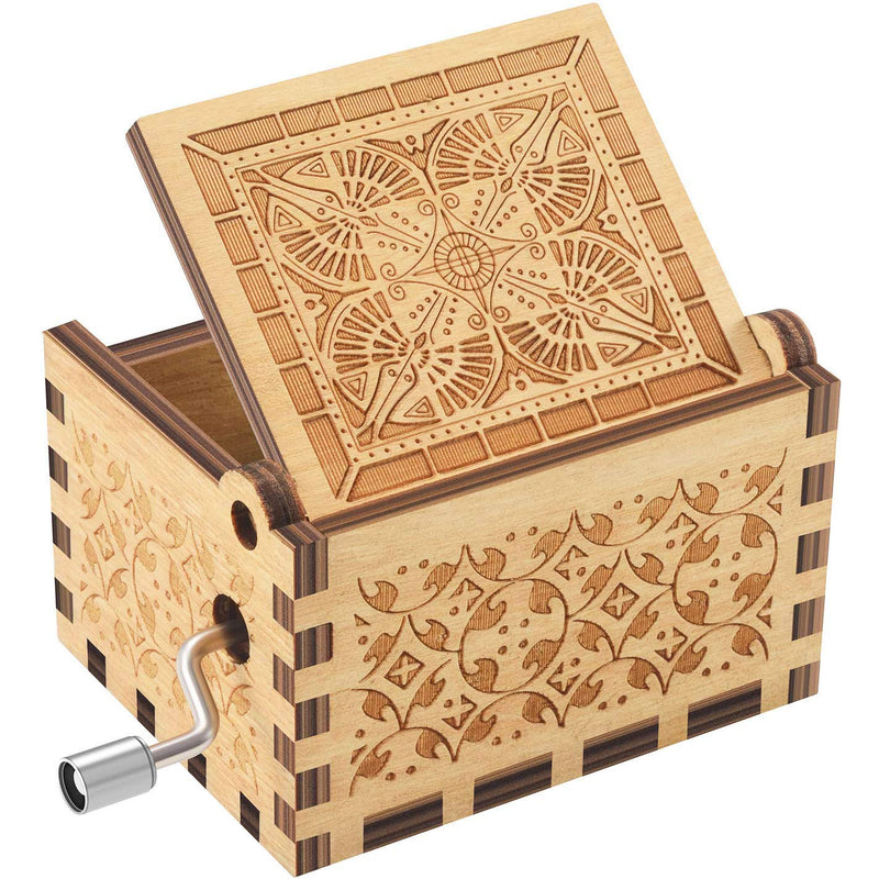 [Australia] - ukebobo Wooden Music Box- You are My Sunshine Music Box, from Son to Dad, Unique Music Box for Dad - 1 Set 