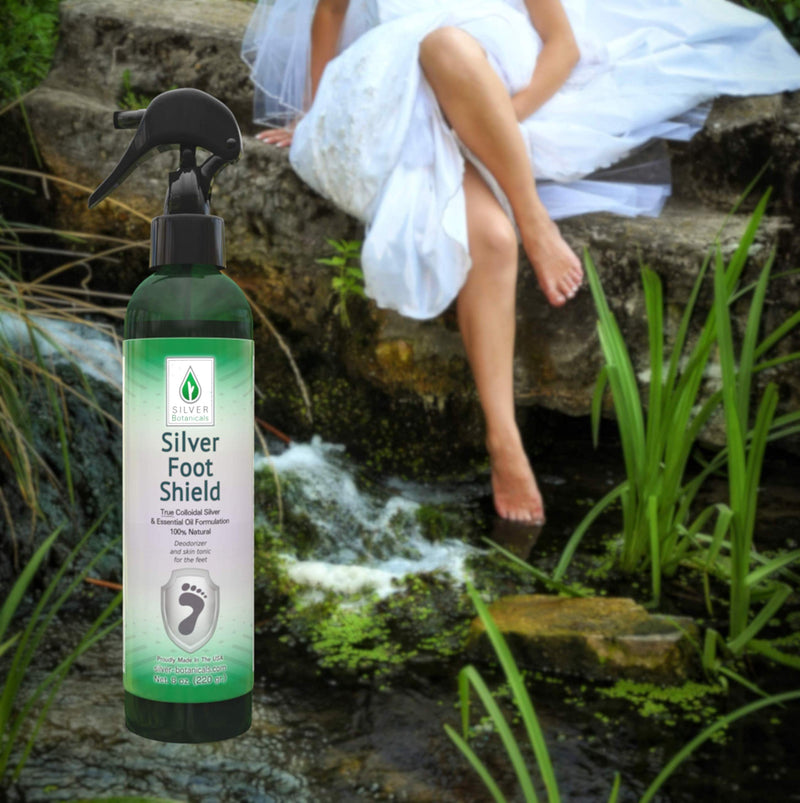 [Australia] - Silver Foot Shield, All Natural Colloidal Silver Foot Spray 