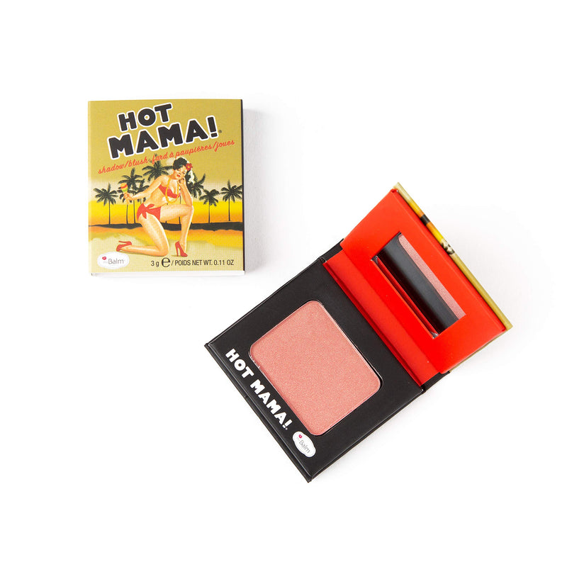 [Australia] - theBalm Hot Mama! Shadow/Blush, Subtle Highlighter, Travel-Size 