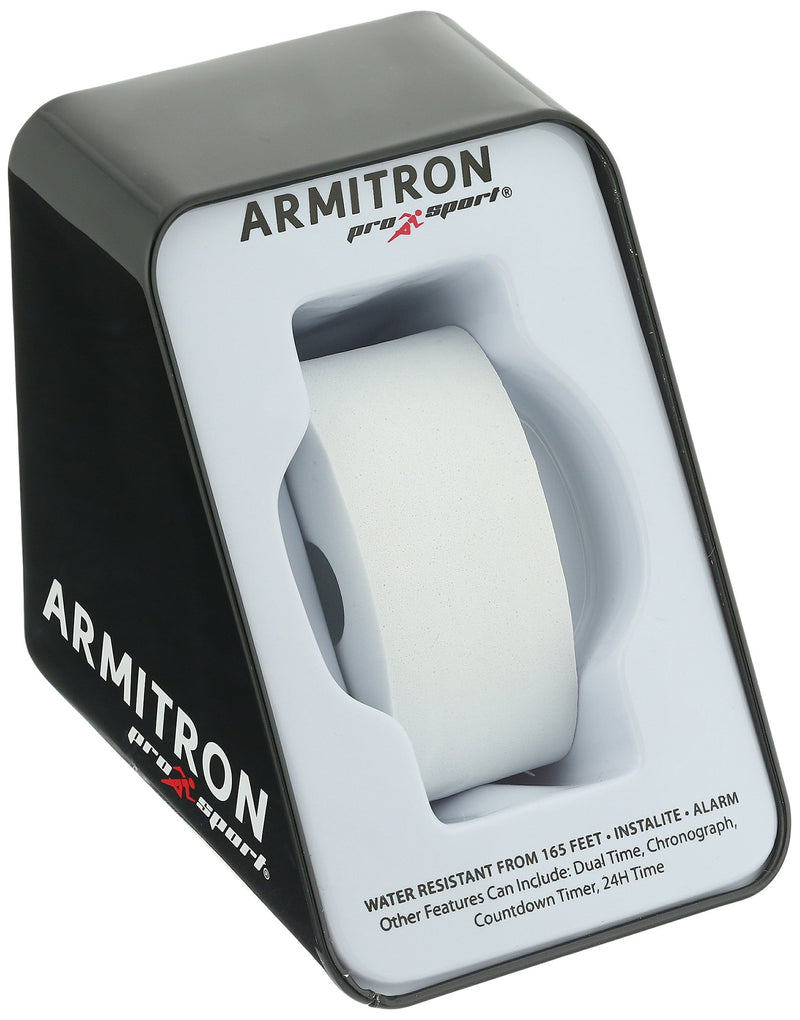 [Australia] - Armitron Sport Unisex 40/8417 Digital Chronograph Silicone Strap Watch Red 