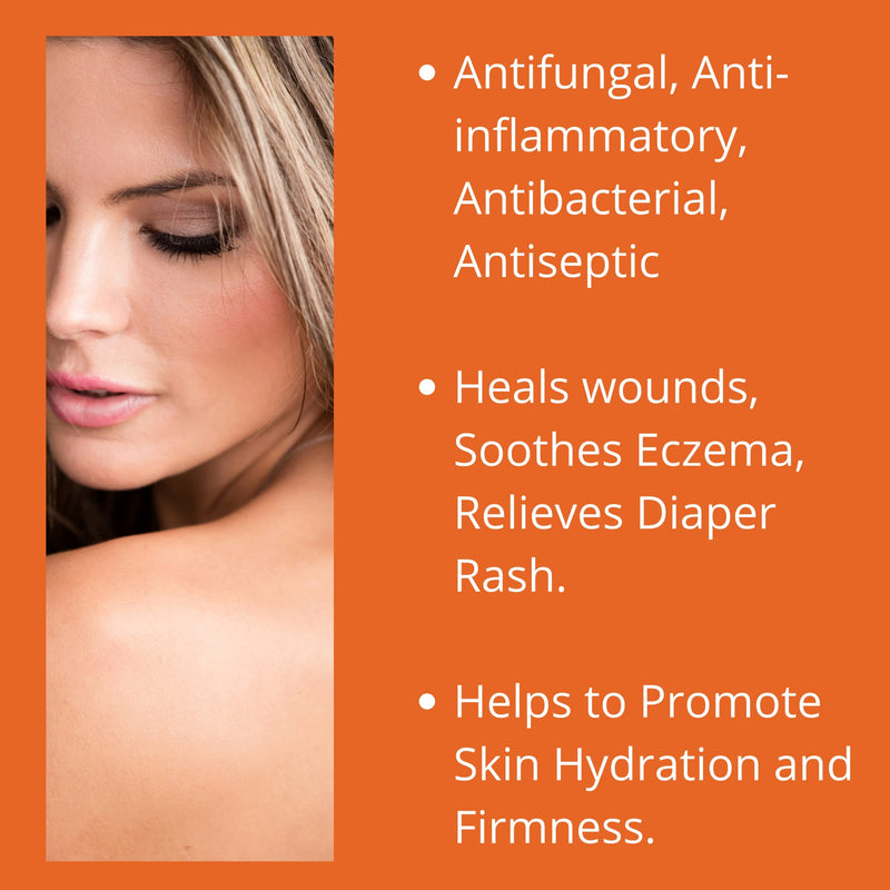 [Australia] - Calendula Salve, Skin Soothing Calendula Cream, Marigold Balm, Herbal Moisturizer Ointment for Eczema, Dry Skin, Rashes, Sunburn, Diaper Rash, Itchy Skin, Made in USA 2 Ounce 