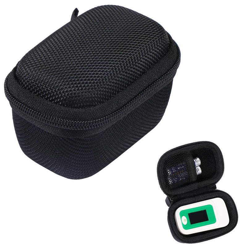 [Australia] - Hard Storage Case Bag for Fingertip Pulse Oximeter fits for Innovo Deluxe/Santamedical/Concord Sapphire Blood Oxygen Saturation Monitor, Black 