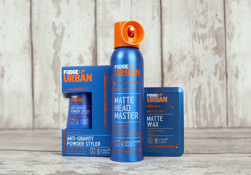 [Australia] - Fudge Urban Texturising Hair Styling Powder, Anti-Gravity Powder Styler, Matte Look Volumising Powder for Invisible Texture and Volume,10 g 
