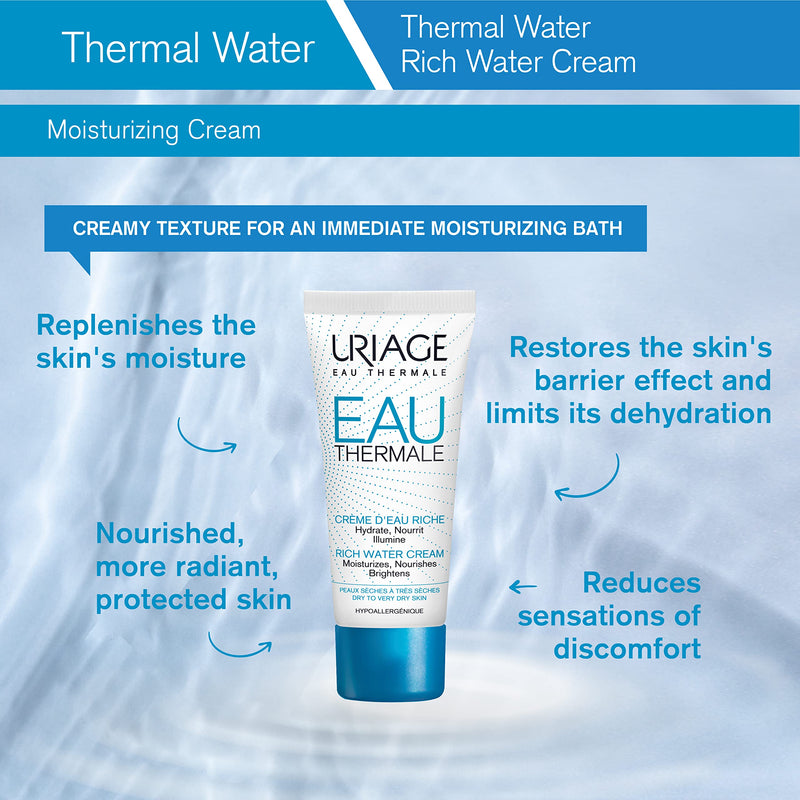 [Australia] - Uriage Eau Thermale Rich Water Cream, 40 ml 