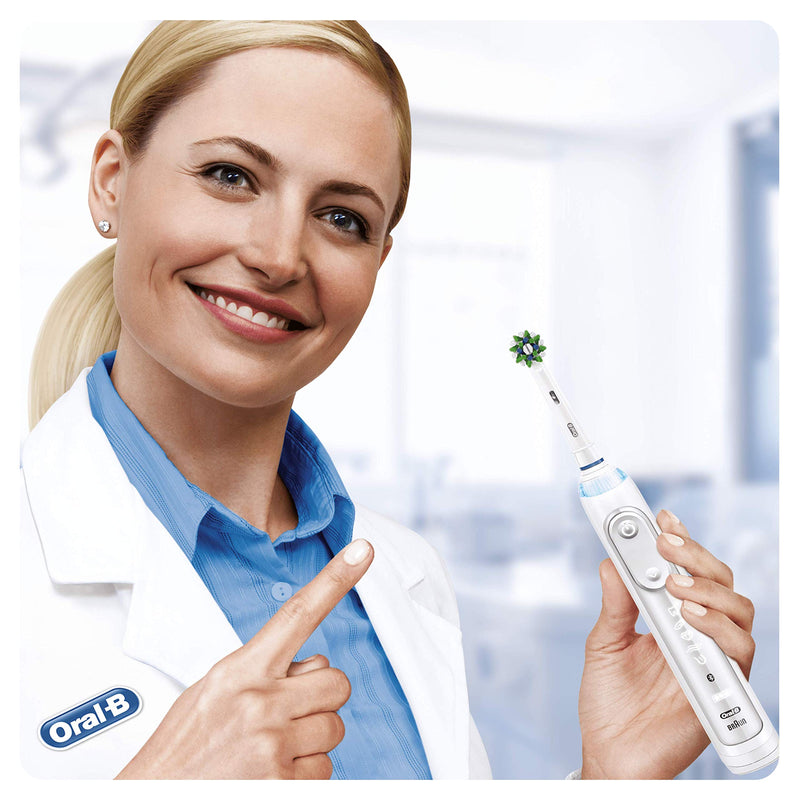 [Australia] - Oral-B CrossAction Electric Toothbrush Heads with Clean Maximiser Technology (Pack of 5) 5 Count (Pack of 1) 