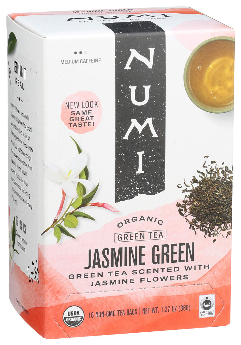 [Australia] - Numi Organic Tea Jasmine Green, 18 ct 18 Count (Pack of 1) 