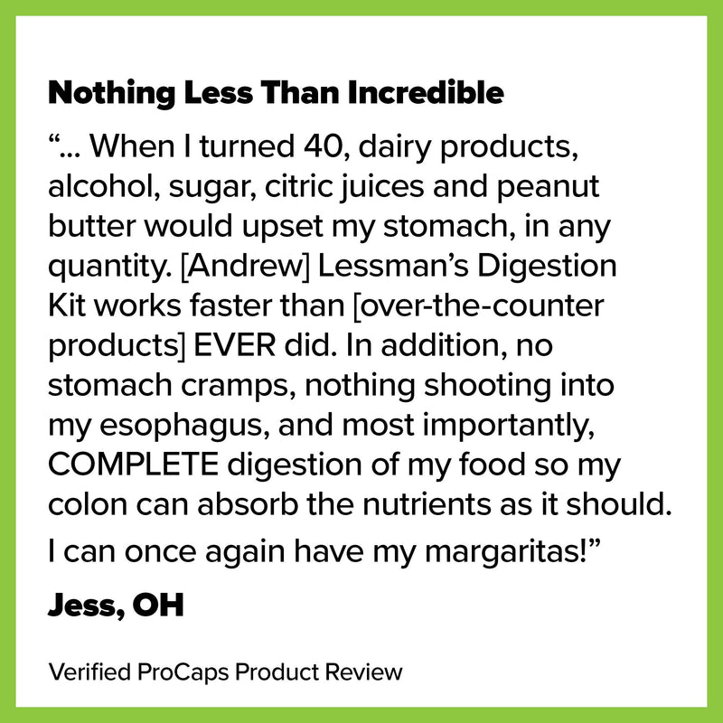 [Australia] - Andrew Lessman Complete Digestion Kit – 90 Capsules – 3-Product Bundle: 30 Capsules Each of Digest Assure, Aloe Vera-200 and Friendly Flora Probiotic, for Targeted Support to The Digestive System 