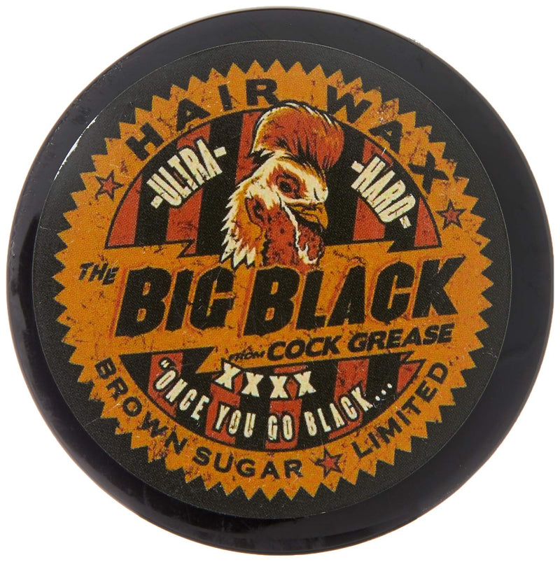 [Australia] - Cock Grease Ultra Hard The Big Black XXXX Hair Pomade 100g 