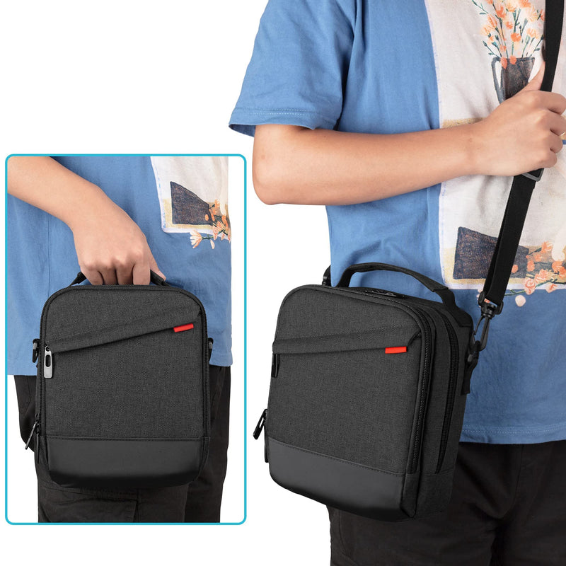 [Australia] - CURMIO Insulin Cooler Travel Case, Diabetes Supplies Bag with Shoulder Strap for Insulin Pen, Glucose Meter and Diabetic Supplies (Bag Only, Patented Design) 