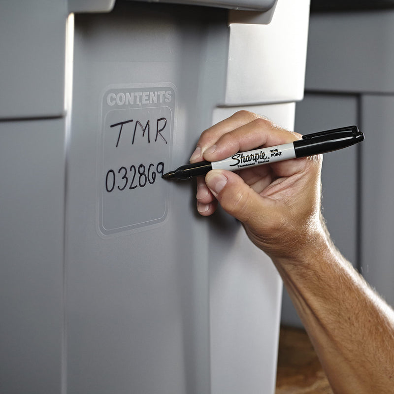[Australia] - Sharpie 30162PP Permanent Markers, Fine Point, Black, 2 Count 