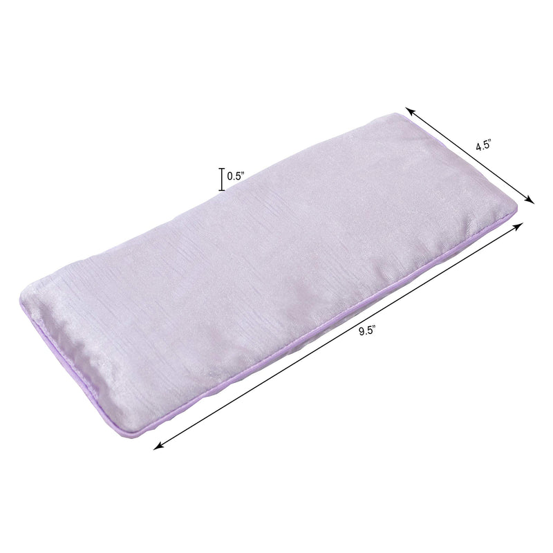 [Australia] - DreamTime Eye Pillow with Lavender Aromatherapy, Natural Herbal Mask, Purple and Brown, Pack of 1 Lavender/Chocolate Brown 