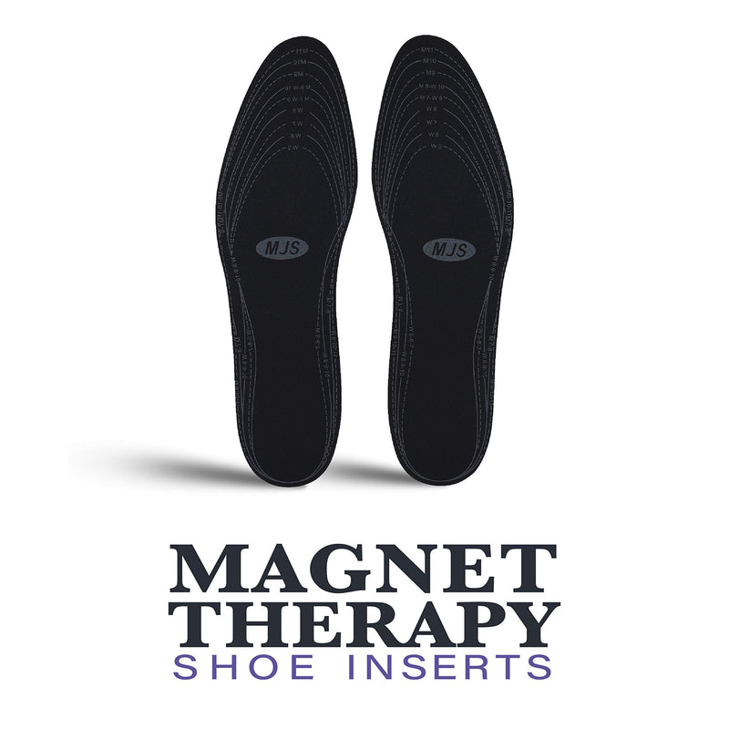 [Australia] - MAGNETJEWELRYSTORE Magnetic Unisex Therapy Shoe Inserts, 1 Pair (Men's 7-13, Women's 5-10) 
