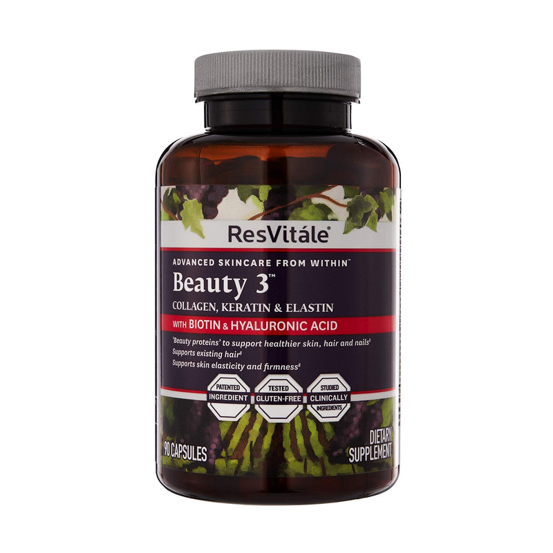 [Australia] - ResVitale Advanced Skincare Beauty 3 90 Capsules 