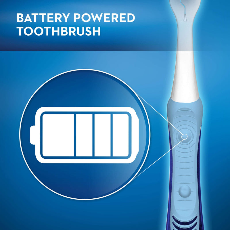 [Australia] - Oral-B Pulsar Expert Clean Battery Powered Toothbrush, Medium, 2 Count 