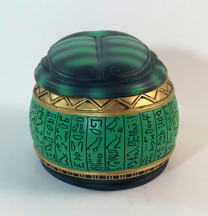 [Australia] - YOUNI - Egyptian Pharaonic Scarab Jewelry Box (4 Inches) 4 Inches 