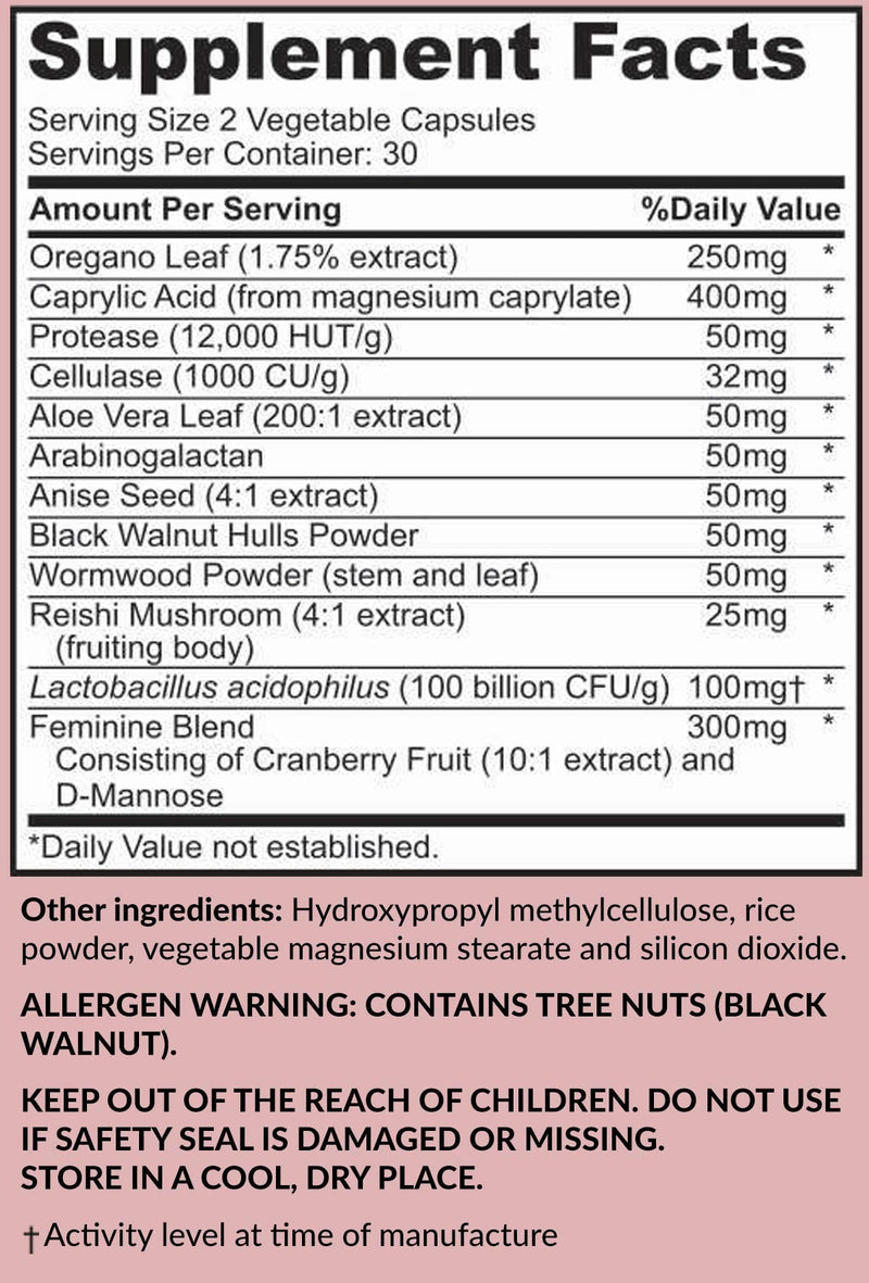 [Australia] - Balance Complex Vaginal Health Dietary Supplement, 60 Capsules 