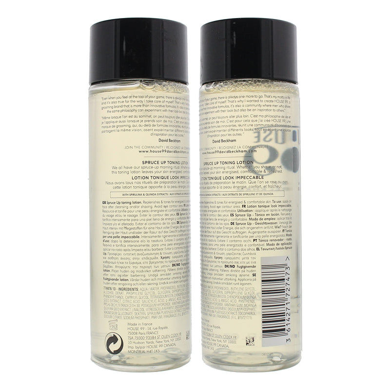 [Australia] - David Beckham House 99 Spruce Up Toning Lotion 200ml 