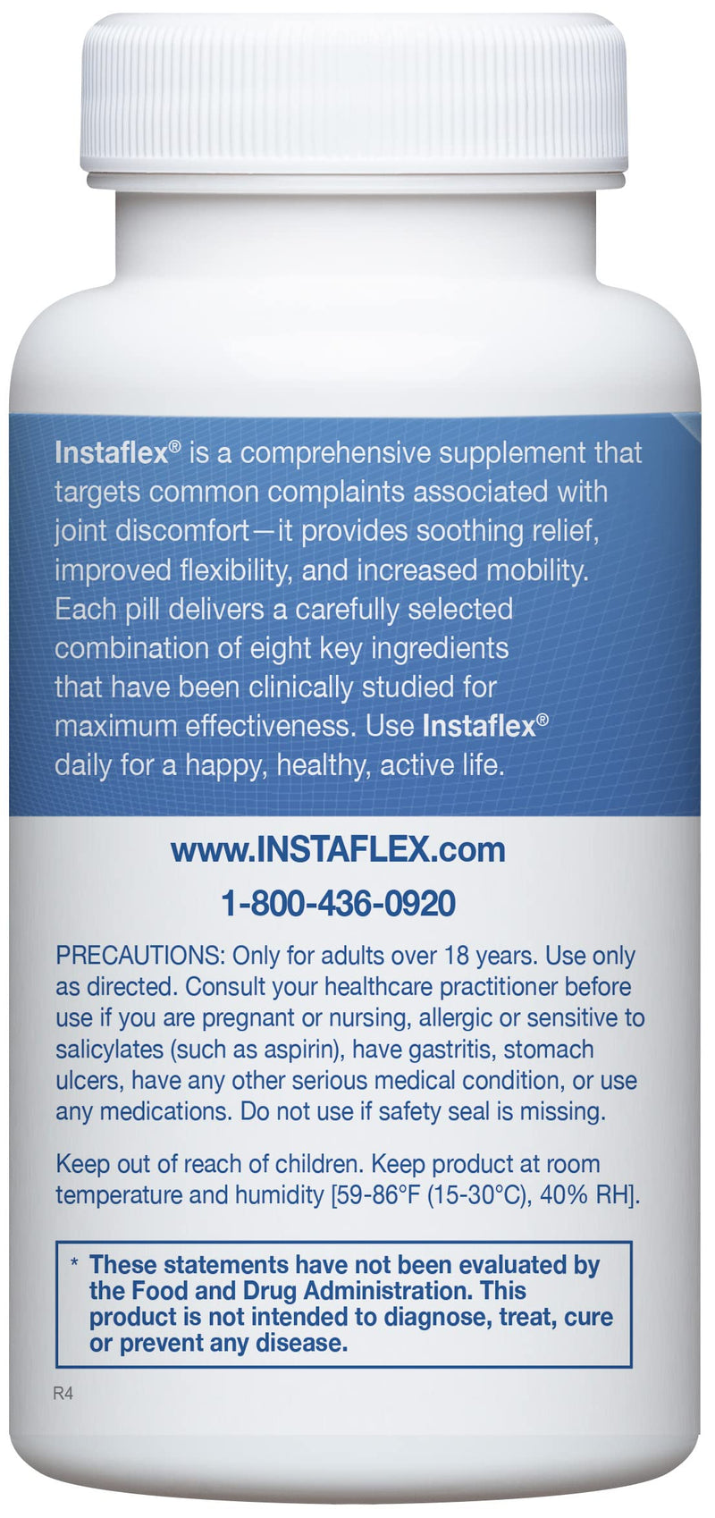 [Australia] - Instaflex Joint Support - Clinically Studied Joint Relief Blend of Glucosamine, MSM, White Willow, Turmeric, Ginger, Cayenne, Hyaluronic Acid - 90 Capsules 90 Count (Pack of 1) 