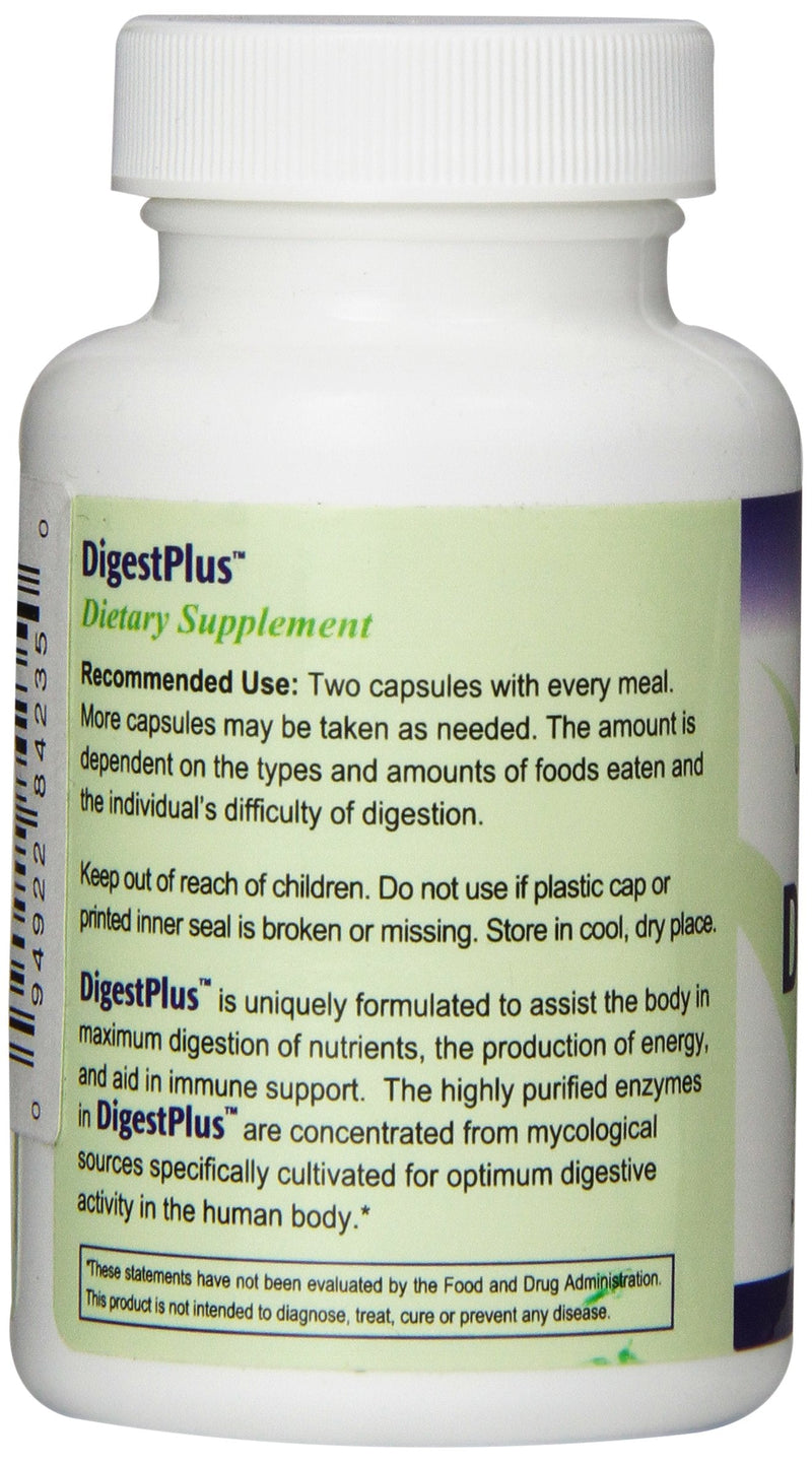 [Australia] - Evince Naturals DigestPlus with Live Plant Enzymes, 180 Capsules 