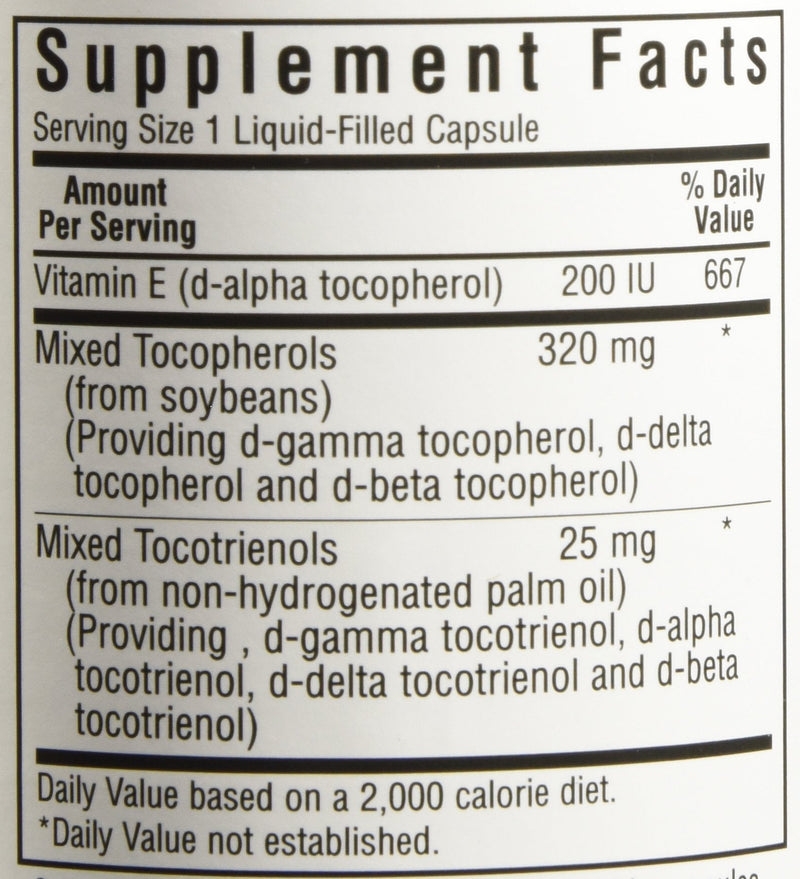 [Australia] - Bluebonnet Natural Full Spectrum Vitamin E Complex - 60 Licaps 