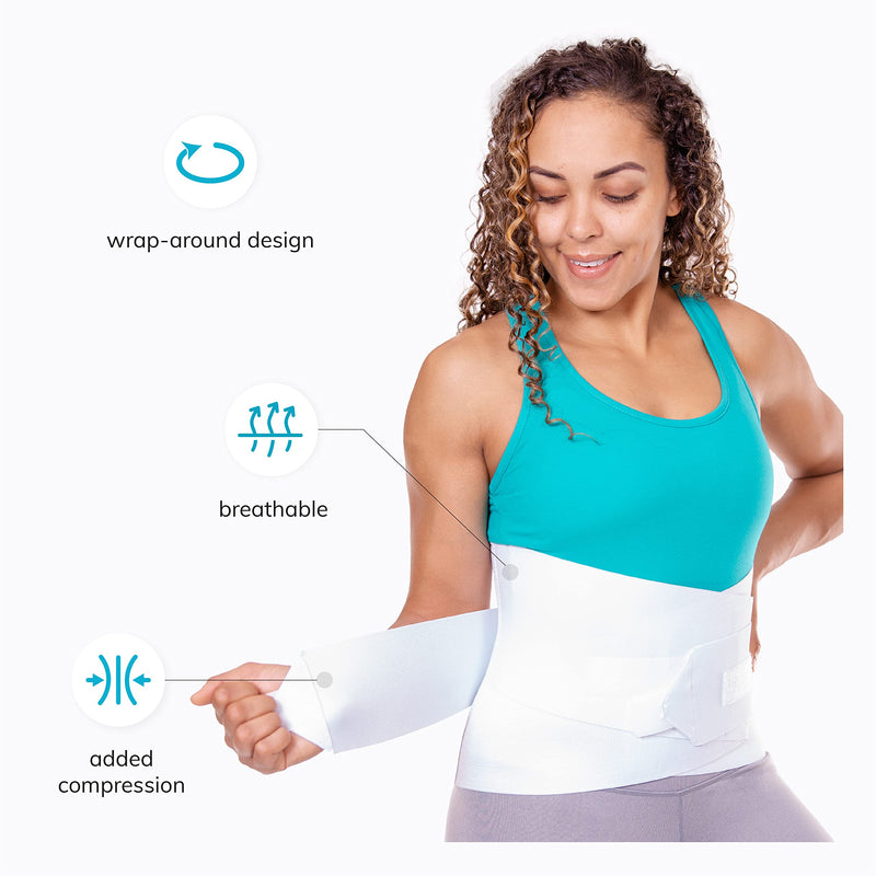 [Australia] - BraceAbility Plus Size 4XL Bariatric Back Brace - XXXXL Big and Tall Lumbar Support Girdle for Obesity Lower Back Pain in Extra Large, Heavy or Overweight Men and Women (Fits 61"-67") 