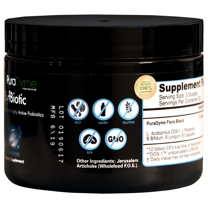 [Australia] - PuraDyme LiyfBiotic Probiotic Digestion and Dietary Supplement - 2 Ounce Powder. by Lou Corona 