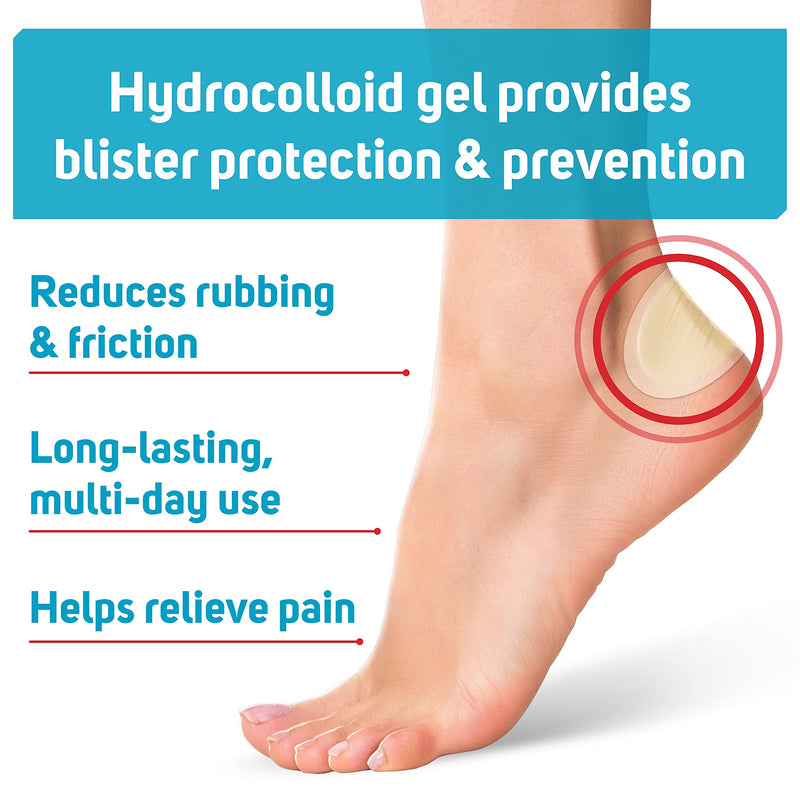 [Australia] - Care Science Hydrocolloid Gel Blister Cushion Bandages, 30 ct | Cushions & Protects Blisters, Long-Lasting 30 Count (Pack of 1) 