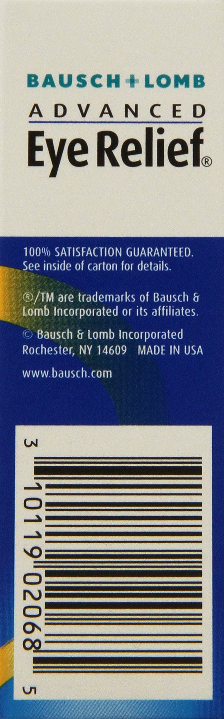 [Australia] - Bausch & Lomb Advanced Eye Relief Maximum Redness Reliver, 0.5-Ounce Bottles (Pack of 6) 