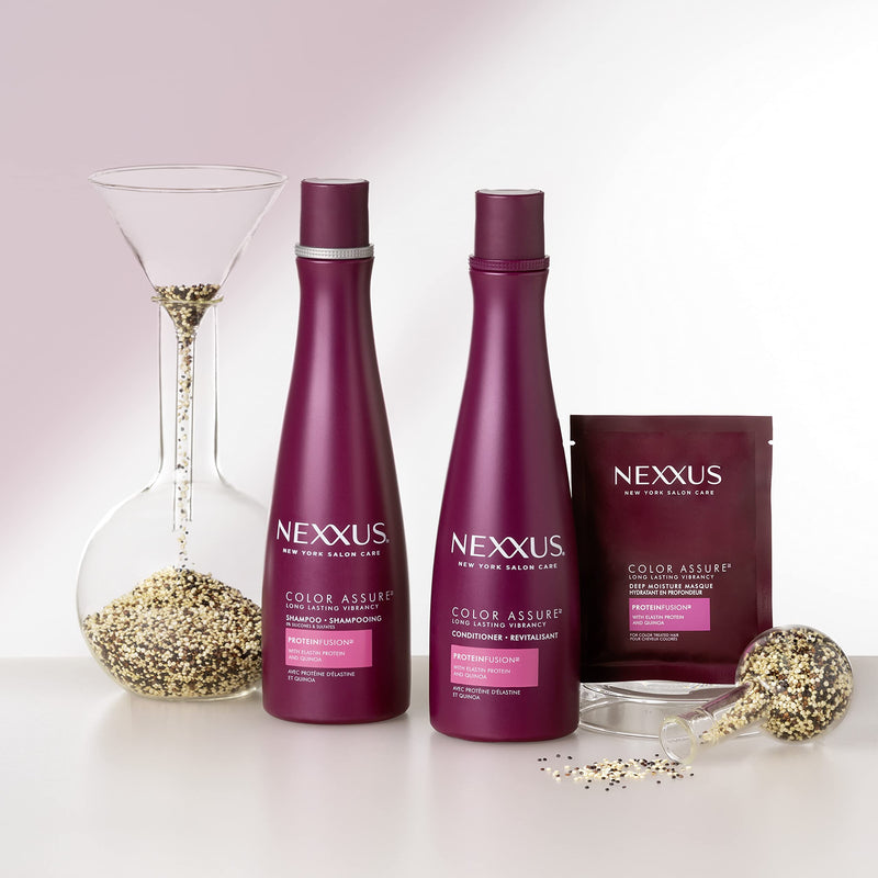 [Australia] - Nexxus Hair Color Assure Sulfate-Free Shampoo For Color Treated Hair with ProteinFusion, Color Shampoo 13.5 oz 