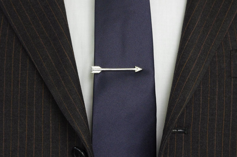 [Australia] - Salutto Tie Bar Mens Tie Clip Special Shape Shirt Tie Bar Clip Arrow 