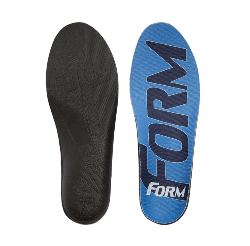 [Australia] - FORM Premium Insoles Maximum Support-Custom Form-Fitting Insole Shoe Inserts Men's 9 - 9.5, Women's 10.5 - 11 Blue 