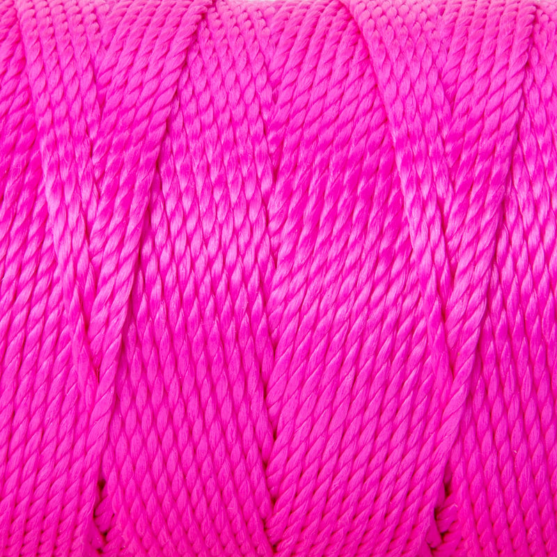 [Australia] - HONGDA Twisted Mason Line, 425 Feet #18 Twisted Polypropylene Mason Line String Perfect for masonry jobs and for the layout of general construction, gardening, DIY project, Fluorescent Pink 