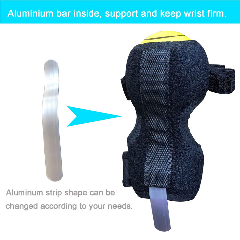 [Australia] - Anti-Spasticity Ball Splint & Finger Posture Corrector for Stroke Hand, Functional Split-fingered Hand Wrist Support, Orthosis Rehabilitation For Impairment/Hemiplegia/Stiff Fingers 