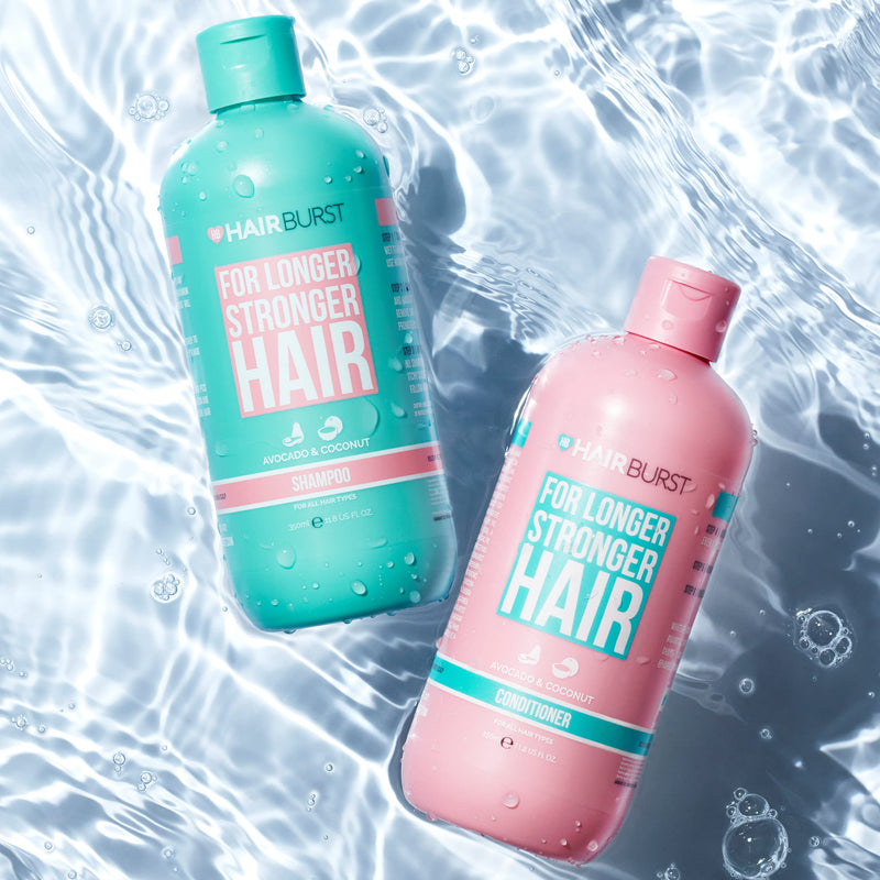 [Australia] - Hairburst Hair Growth Shampoo For Woman - Reduces Hair Loss - Strengthens Existing Hair Growth - Contains No SLS and Parabens - Coconut and Avocado Aroma - New Bigger Bottles 350ml 