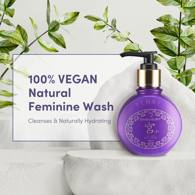 [Australia] - YENAYA Secret Gung Vegan Intimate Feminine Cleansing Wash for pH Balance, Sensitive Skin, with Mastic 