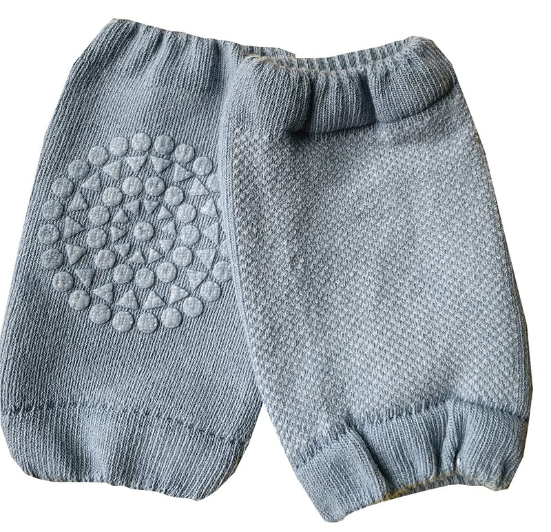 [Australia] - Unisex Toddler Non Slip Knee Pads and Socks Sets for Baby Boy Girls' Crawling Learn to Walk 6-15 Months 5 Sets 