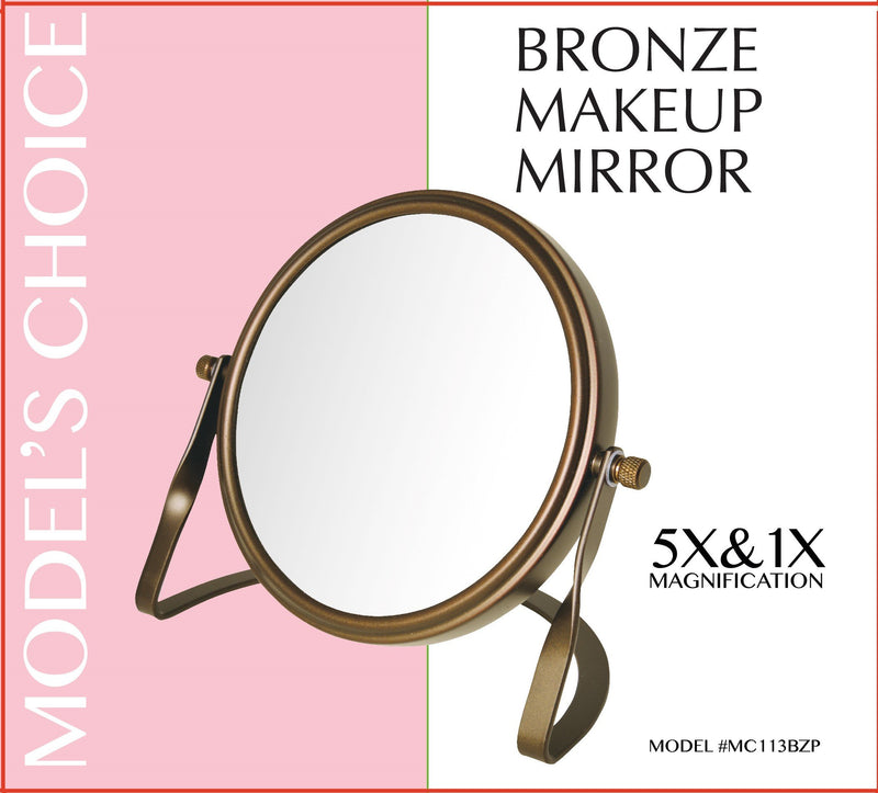 [Australia] - Model's Choice MC113 Magnification Mirror, Bronze, 5.75" 