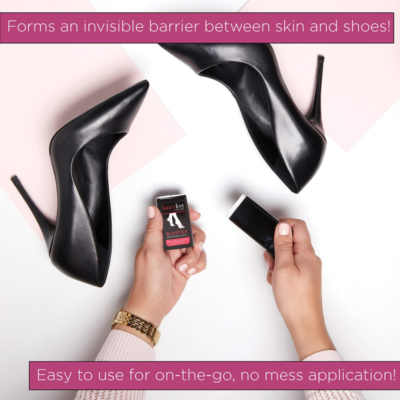 [Australia] - Foot Petals Women's Blisstick Anti-Friction Stick-W One Size Clear 