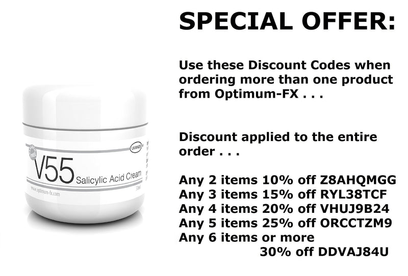 [Australia] - V55 Salicylic Acid Cream for Spots Blackheads Blemishes and Problem Skin Suitable and Safe for those Prone to Acne - Paraben and Cruelty Free - 50 grams 