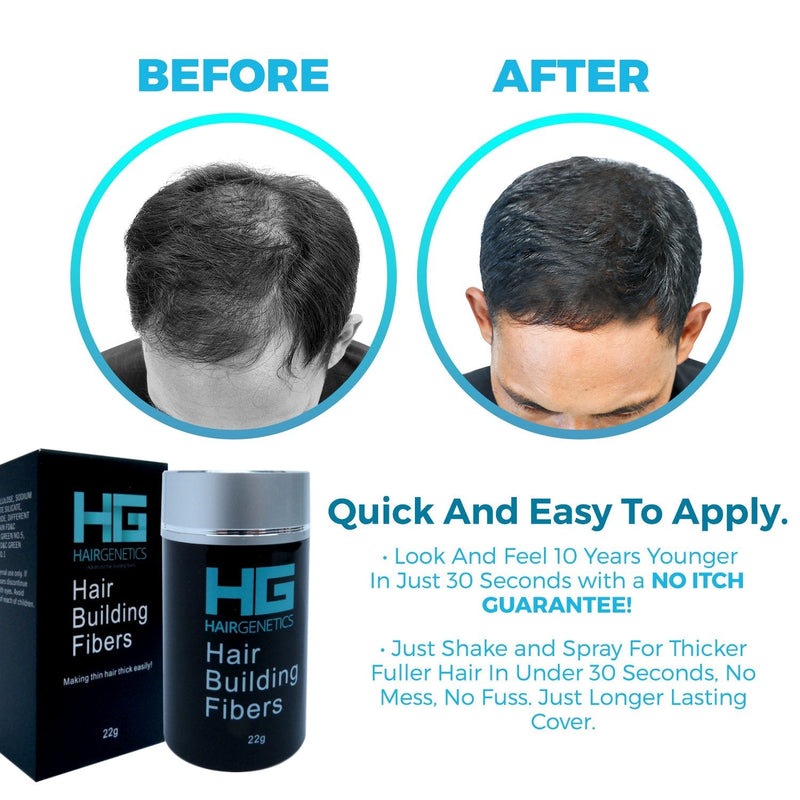 [Australia] - Hair Loss Treatment for Women - Men, Hair Fibres Create Increased Volume Hair Thickener. Hair Fibres Dark Brown Hair Building Fibres 