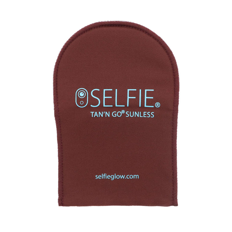 [Australia] - Selfie Tan'n Go Applicator and Exfoliating Mitt to Achieve Beautiful Streak Free Tan & Remove Fake Tan & Dead Skin Cells, 2 Each 