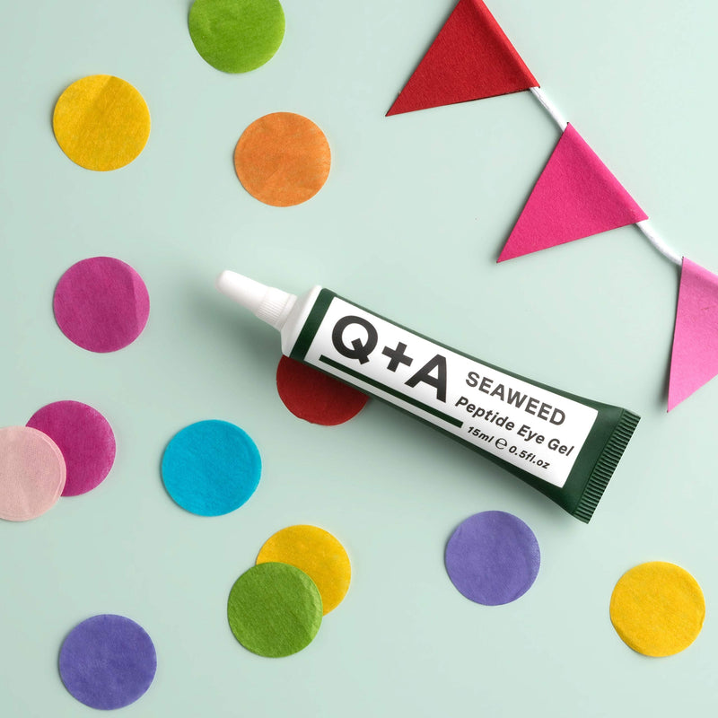 [Australia] - Q+A Seaweed Peptide Eye Gel, leaves your Under-eye area Firm, Bright and Healthy Looking (15ml) 
