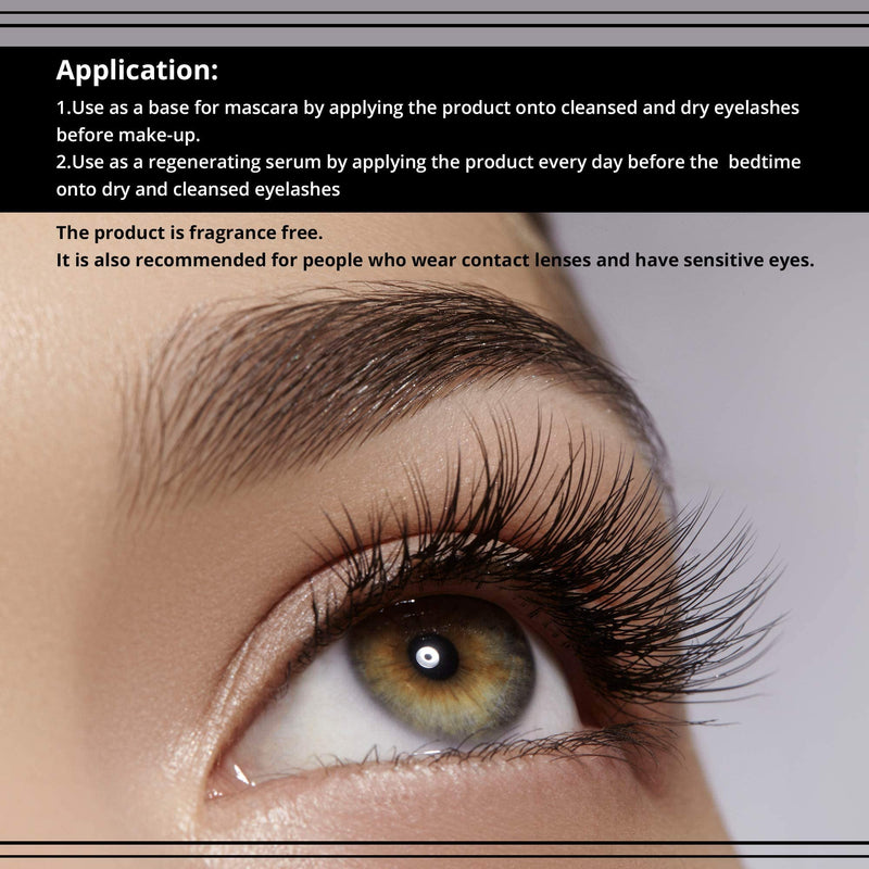 [Australia] - Eveline Cosmetics SOS Lash Booster Eyelash Serum 5in1 | 10 ML | Eyelash Growth Serum | Double Volume Lash Booster | Strengthening and Thickening Conditioner | Argan Oil | Dermatologically Tested 