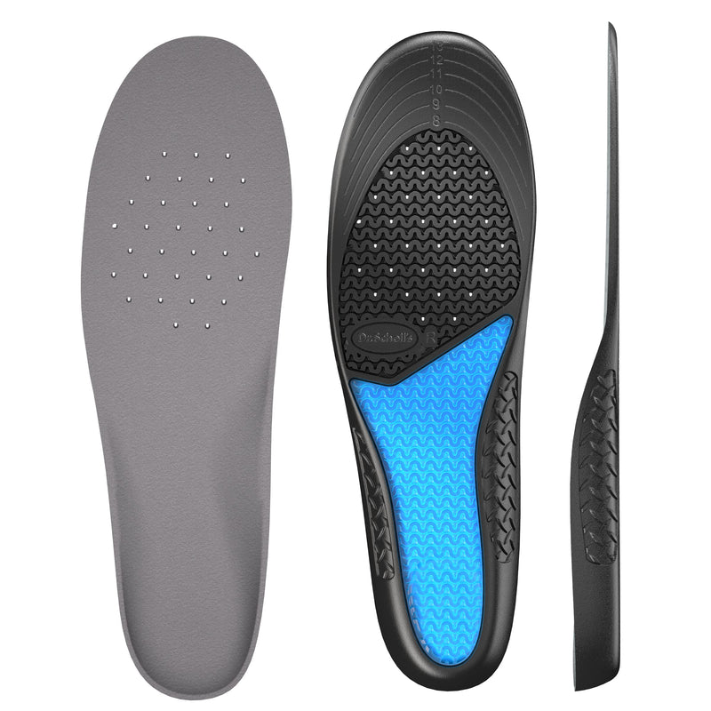[Australia] - Dr. Scholl's Work Massaging Gel Advanced Insoles for Men Shoe Inserts 1 Pair (Pack of 2) 